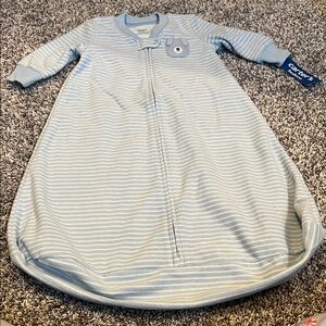 Carter's Light Blue Striped Sleep Sack